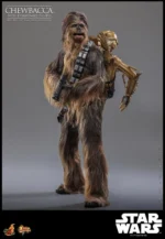 Star Wars: The Empire Strikes Back - Chewbacca with Disassmbled C-3PO - - Imagen 2
