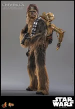 Star Wars: The Empire Strikes Back - Chewbacca with Disassmbled C-3PO - - Imagen 5