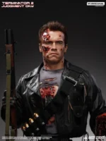 Terminator 2: T-800 Battle Damaged (Mechanical) Life-Size Bust - Imagen 2