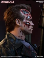 Terminator 2: T-800 Battle Damaged (Mechanical) Life-Size Bust - Imagen 9