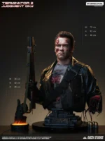 Terminator 2: T-800 Battle Damaged (Mechanical) Life-Size Bust - Imagen 6