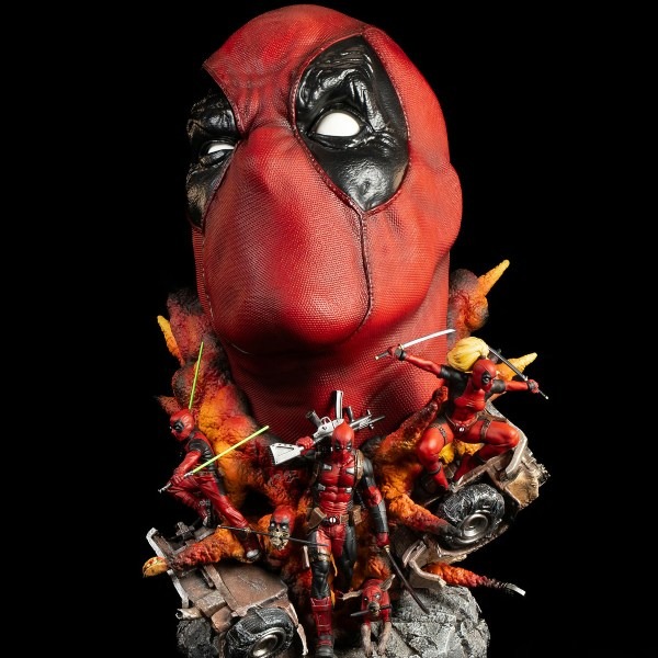 deadpool_fine_art Deadpool Fine Art Bust - Imagen 1