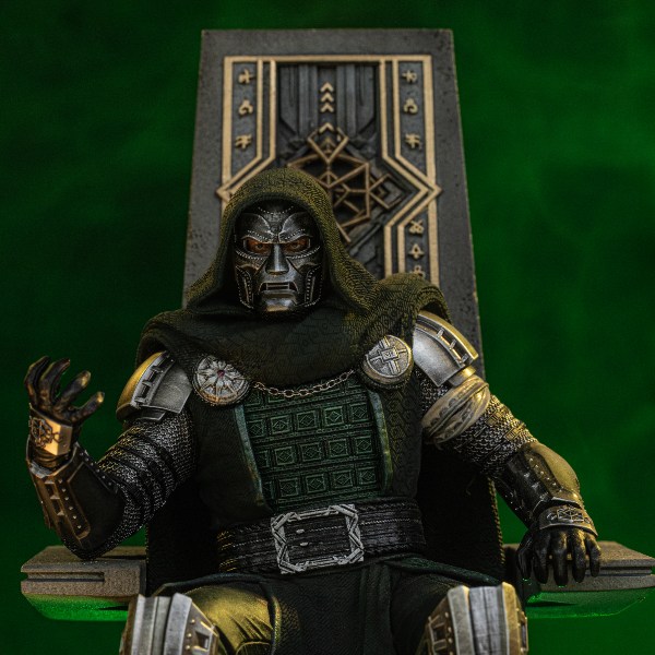 Doctor Doom on Throne -