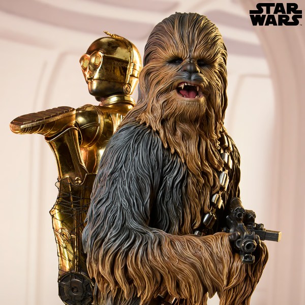 chewbacca_premium Star Wars: Chewbacca and C-3PO Premium Format - Imagen 1